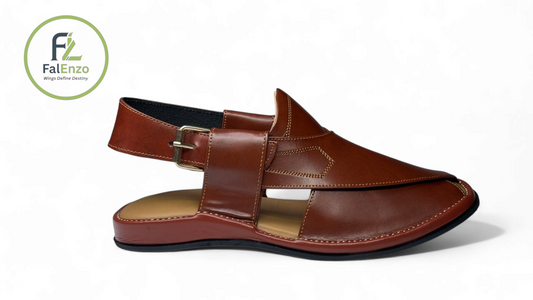 Mustard Gogo Charsadda Chappal – Classic Design