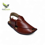 Black Smart Zalmi Chappal – Stylish & Comfortable