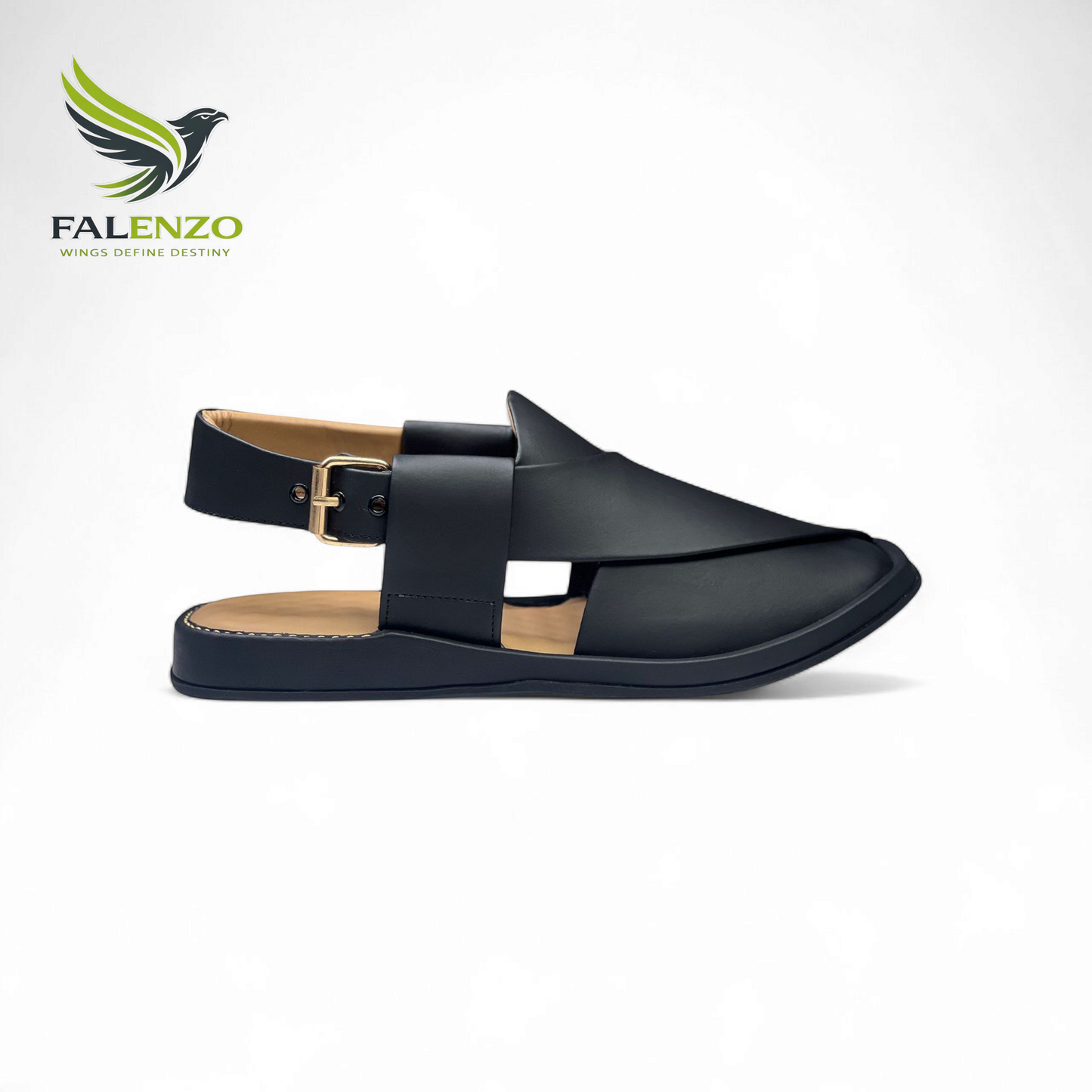 Black Matte Ring Sole Chappal – Daily Comfort