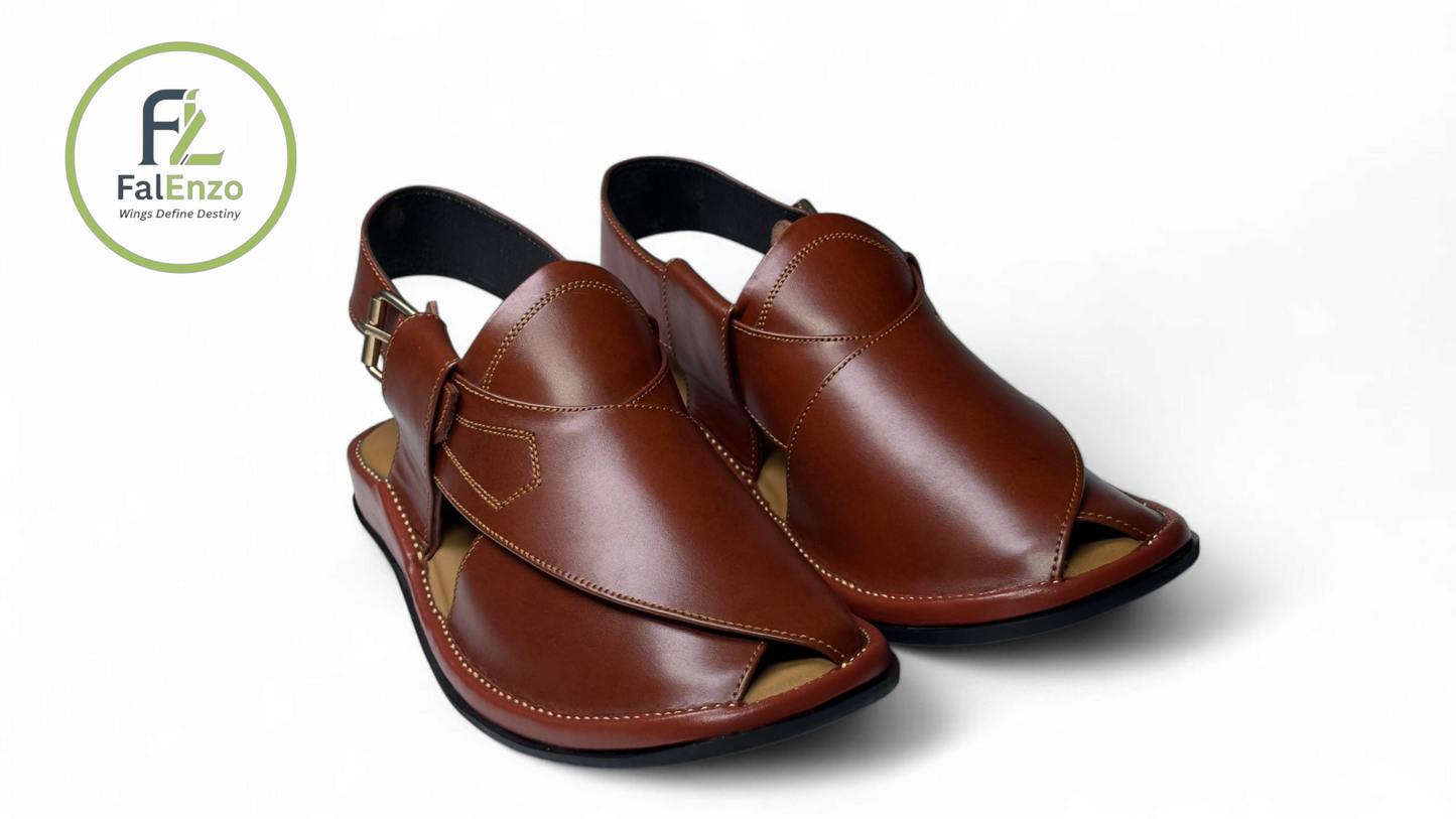 Mustard Gogo Charsadda Chappal – Classic Design