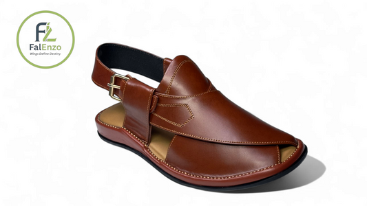 Mustard Gogo Charsadda Chappal – Classic Design